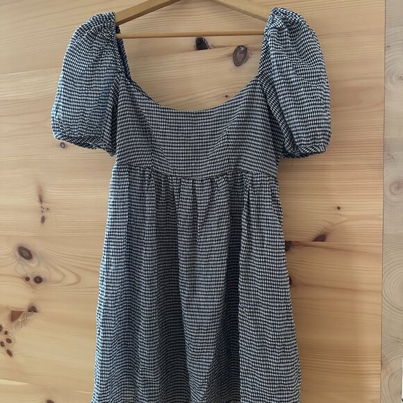 NWT CIAO LUCIA Delfina Dress Gingham - Small - Picture 2 of 6